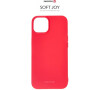 POUZDRO SWISSTEN SOFT JOY PRO APPLE IPHONE 14 ČERVENÉ