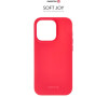 POUZDRO SWISSTEN SOFT JOY PRO APPLE IPHONE 14 PRO ČERVENÉ