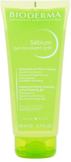 Čisticí gel BIODERMA Sébium Intense Purifying Cleansing Foaming Gel, 200 ml
