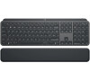 Logitech MX Keys Plus Advanced Wireless Illuminated Keyboard with Palm Rest - GRAPHITE - UK - INTNL (920-009414)
