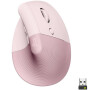 Logitech Lift Vertical Ergonomic Mouse - ROSE/DARK ROSE - EMEA (910-006478)