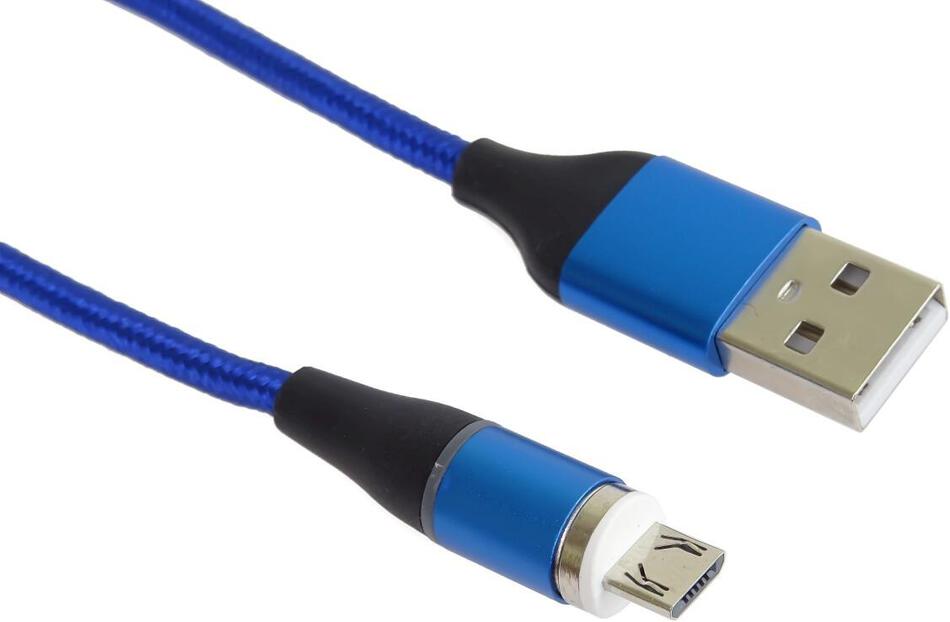 PREMIUMCORD Magnetický micro USB a USB-C (ku2m1fgb)