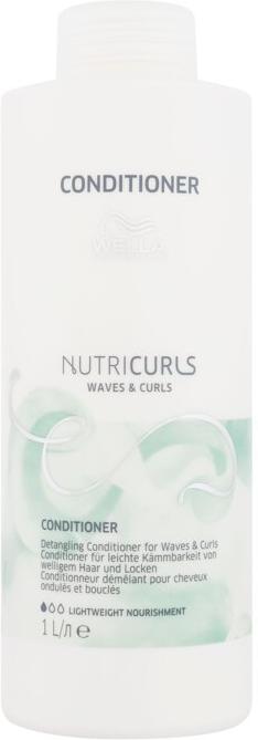 Kondicionér Wella Professionals NutriCurls Waves & Curls Detangling Conditioner, 1000 ml