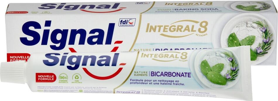 Signal zubní pasta Nature Elements Integral 8 Baking soda, 75 ml
