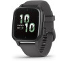 Garmin Venu Sq 2, Slate / Shadow Grey silicone band (010-02701-10)