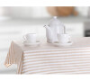 BANQUET Ubrus kuchysk DENIM Stripes 120 x 140 cm, cappuccino (10005914)