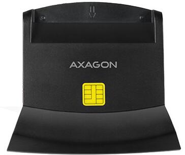 AXAGON čtečka kontaktních smart karet (eObčanka), microSD/SD, SIM karet / CRE-SM2 / USB 2.0 / 1,3m