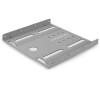 AXAGON kovový rámeček pro 1x 2,5" disk do 3,5" / RHD-125S / šedý