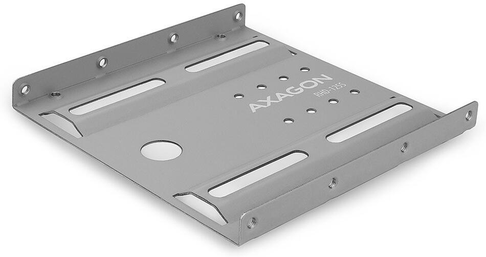 AXAGON kovový rámeček pro 1x 2,5" disk do 3,5" / RHD-125S / šedý