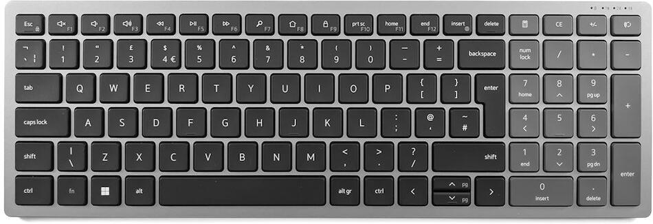 Dell Compact Multi-Device bezdrátová klávesnice - KB740 - CZ/SK (580-AKOS)