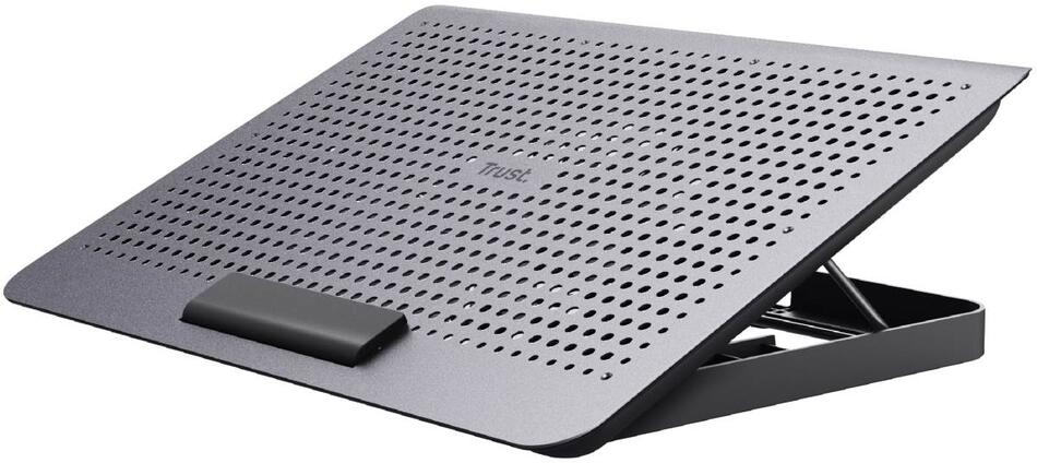 TRUST stojan na notebook Exto Laptop Cooling Stand Eco, šedá (24613)