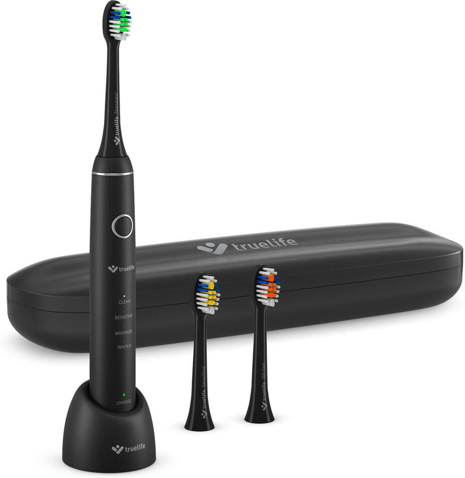 Elektrický zubní kartáček TrueLife SonicBrush Compact, černý