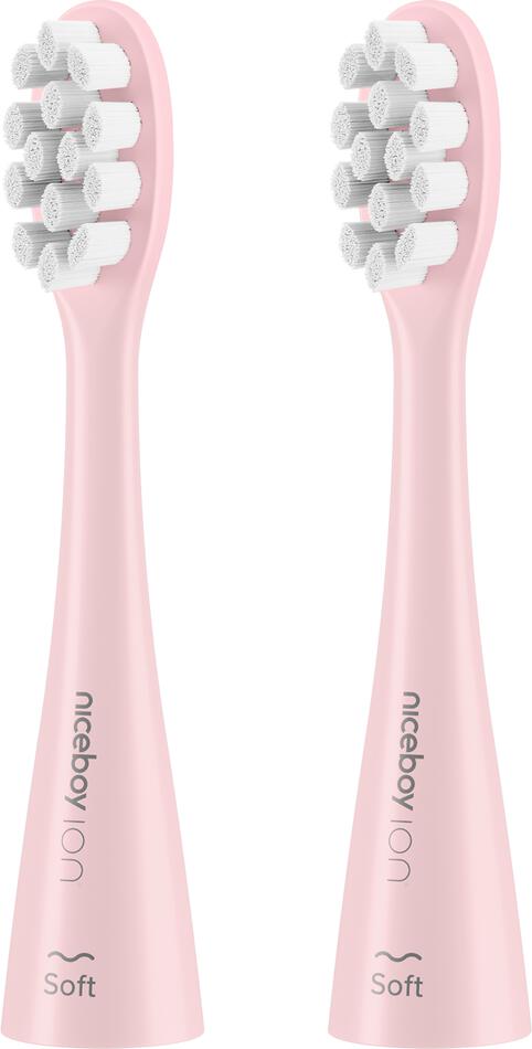 Náhradní hlava ke kartáčku Niceboy ION SONIC/SUPERSONIC SOFT PINK