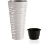 Květináč SAND SLIM bílý 29,6cm PROSPERPLAST