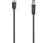 Hama USB-C 2.0 kabel typ C – typ B, 1,5 m