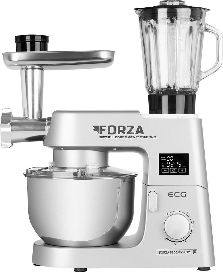Kuchyňský robot ECG FORZA 5500 Giorno Argento