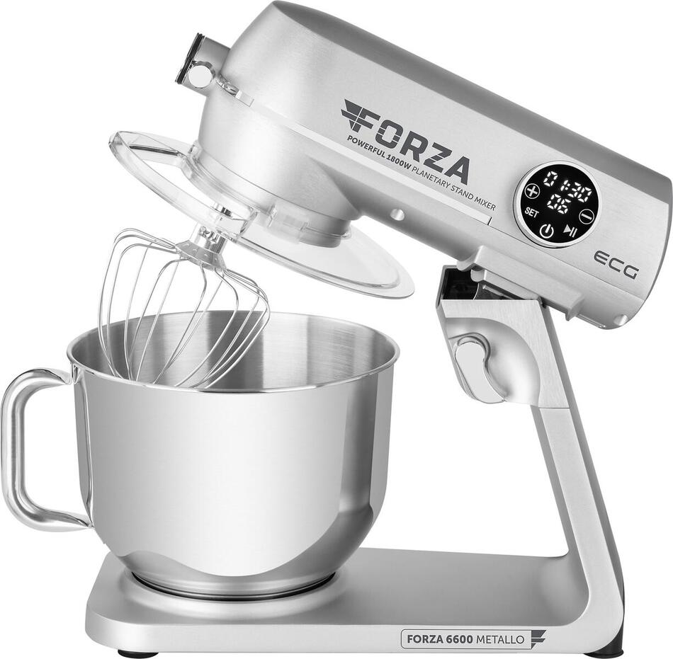 Kuchyňský robot ECG FORZA 6600 Metallo Argento