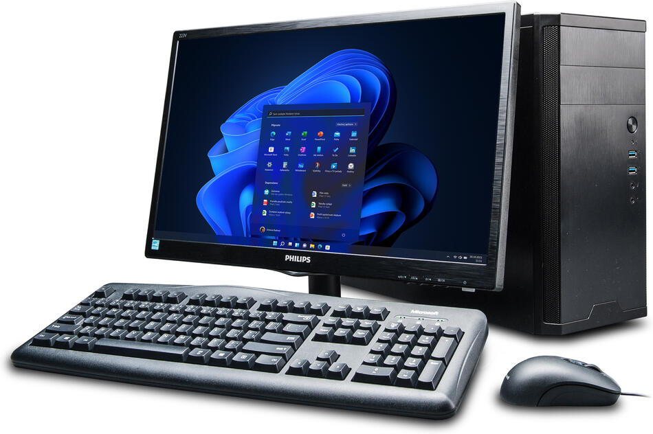 PREMIO PC premio Basic 512 S500 bez OS (i5-12400 / 8GB / 500GB / bezOS) (113820100)