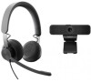 Logitech Wired Personal Video CollabKit - GRAPHITE - EMEA - TEAMS (991-000339)