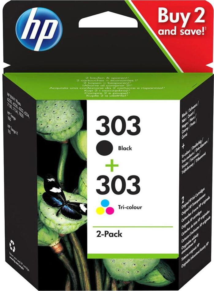 Cartridge HP Multipack No. 303