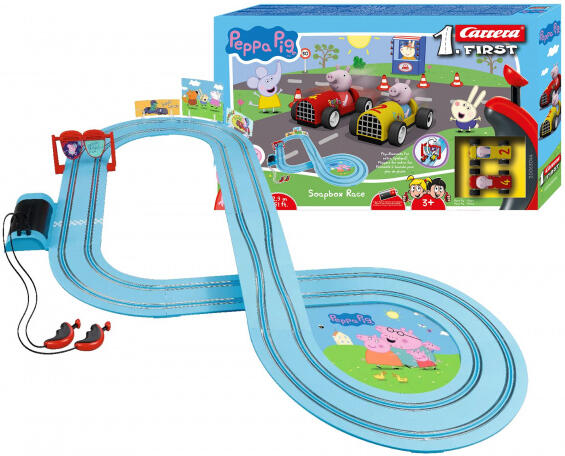Autodráha Carrera FIRST - 63044 Prasátko Peppa