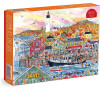 Galison Puzzle Podzim u moře 1000 dílků