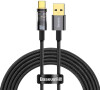 Baseus Explorer Series datový kabel USB-A/USB-C s inteligentním vypnutím 100 W 2m černá (CATS000301)