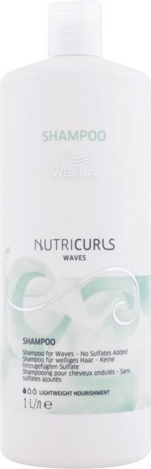 Šampon Wella Professionals NutriCurls Waves Shampoo, 1000 ml
