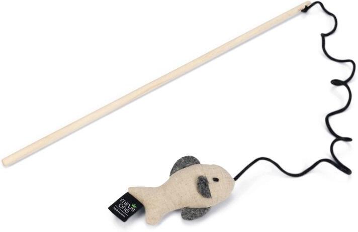 Beeztees Minus One Hračka pro kočky rybářský prut Zorba 42cm