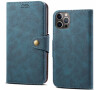 Lenuo Leather flipové pouzdro pro iPhone 14 Pro Max, modrá