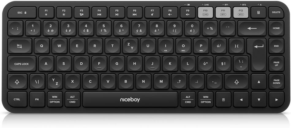 PC klávesnice Niceboy OFFICE K30X BT