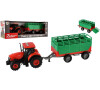 Traktor Teddies Zetor s vlekem, plast, 36cm