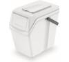 Koš odpadkový SORTIBOX II 25l bílá PROSPERPLAST