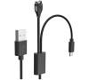 Tactical USB Nabíjecí a Datový Kabel 2v1 pro Garmin Fenix 7 + USB-C