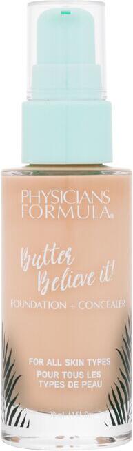 Makeup Physicians Formula Butter Believe It! Foundation + Concealer, 30 ml, odstín Fair