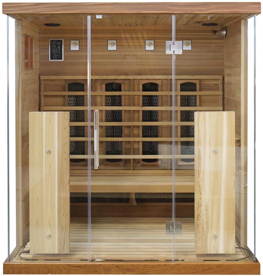 Infrasauna Belatrix Cedr Superior 3/4 Lux
