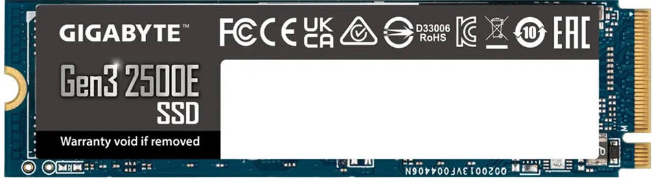 Gigabyte Gen3 2500E/1TB/SSD/M.2 NVMe/3R (G325E1TB)