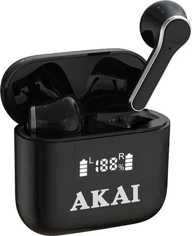 Sluchátka AKAI, BTE-J101, bezdrátová, dotykové ovládání, Bluetooth