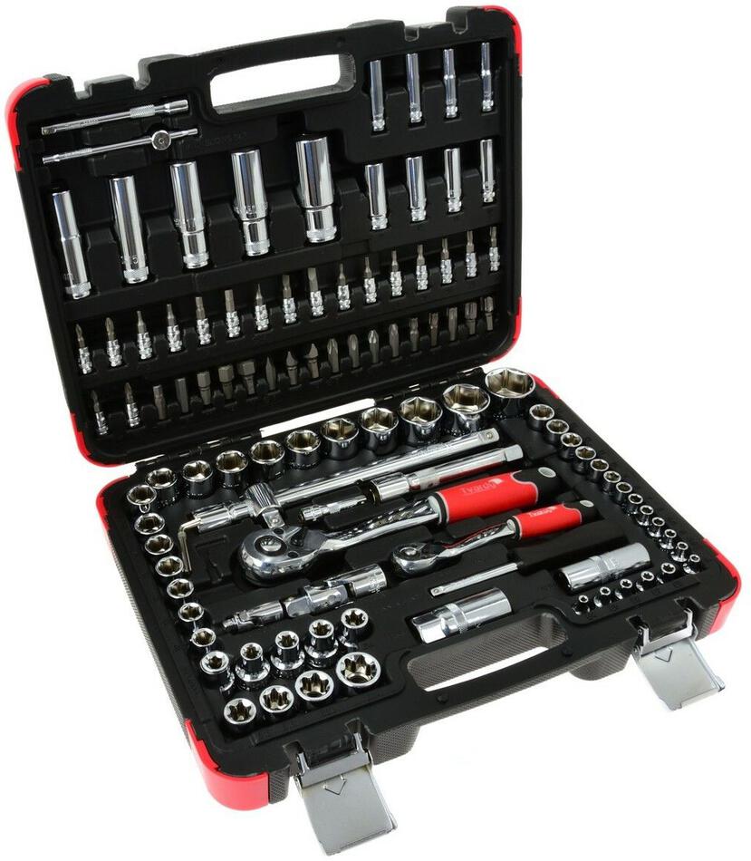 Sada profesionálních nástrčných klíčů 108ks 1/4" -1/2" TVARDY