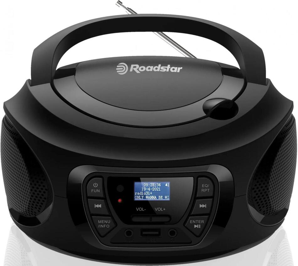 Rádiopřijímač Roadstar CDR-375D+/BK