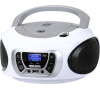 Pehrva Trevi, CMP 510 DAB WH, penosn, DAB/DAB+,FM, CD-MP3, CD-R/RW, USB, dlkov ovlada, 230 V nebo baterie 4xC, barva bl