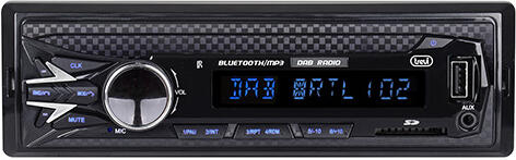 Autorádio Trevi, SCD 5751 DAB+, Bluetooth, MP3, USB, DAB/DAB+/FM tuner, 160 W