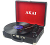 Gramofon AKAI, ATT-E10, kufříkový, 3 rychlosti, Bluetooth