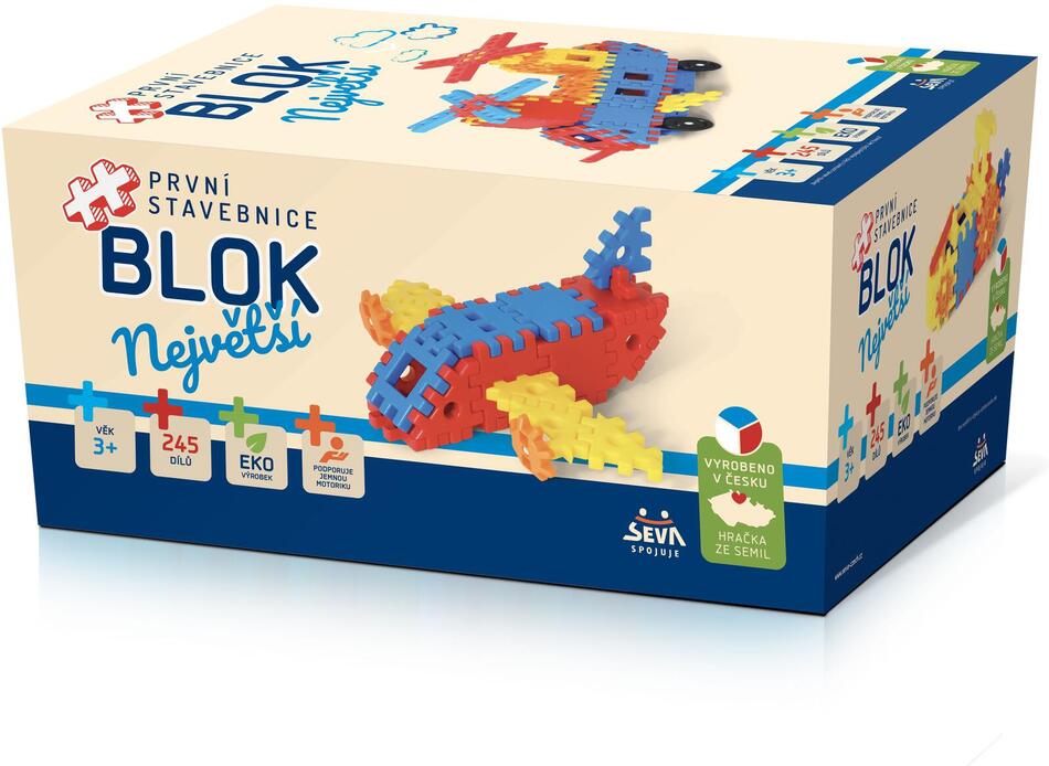 Seva První stavebnice BLOK - Největší