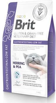 Brit Veterinary Diets Brit VD Cat GF Gastrointestinal-Low fat 5kg