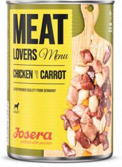 Josera Dog konz.Meat Lovers Menu Chick.with Carrot400g