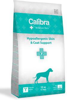 Calibra VD Dog Hypoallergenic Skin&Coat Supp.12kg