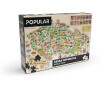 Puzzle Popular - Mapa České republiky, 160 ks
