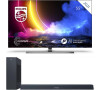 SET UHD OLED TV Philips 55OLED856 + Soundbar PHILIPS TAB8405