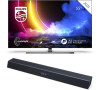 SET UHD OLED TV Philips 55OLED856 + Soundbar PHILIPS TAB8205
